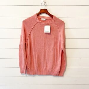 NWTs 89th & Madison | Pink English Garden Melange Sweater Size PXL